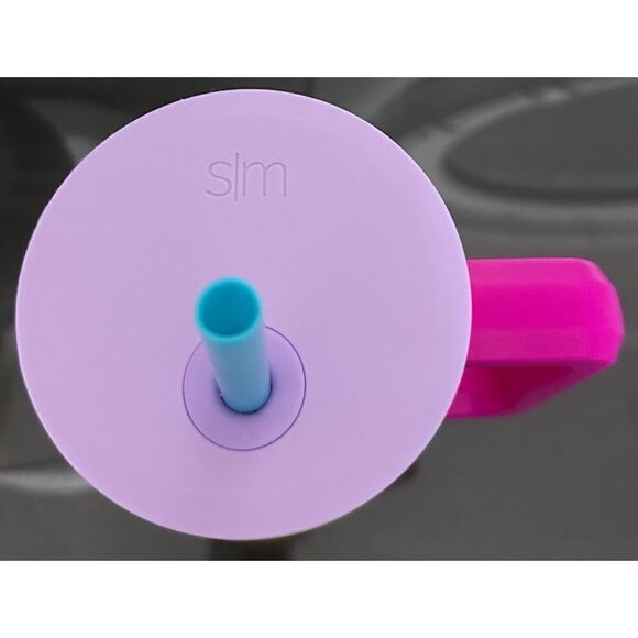 Simple Modern Trek 40oz Tumbler with Handle and Straw Lid, LEMON DROP - Picture 3 of 6